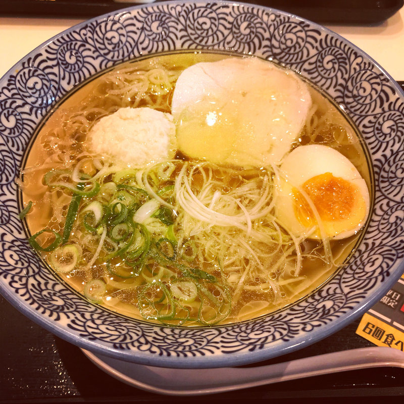 鶏だし中華そば塩(鶏だし 中華そば 百蔵 談合坂店)