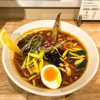 スパイスラーメン(スパイスラーメン 点と線.)