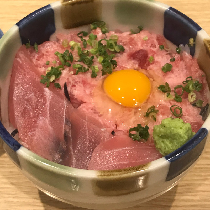 ミニまぐろねぎとろ丼(北海道生まれ和食処とんでん 新座店)