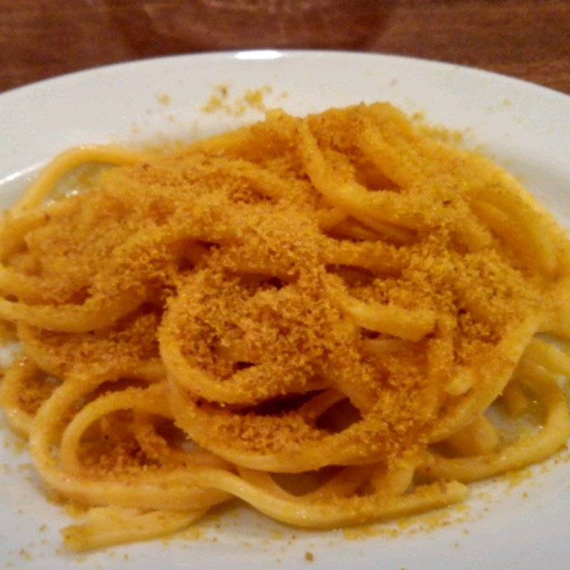 カラスミのスパゲッティ(オステリア メグロ)