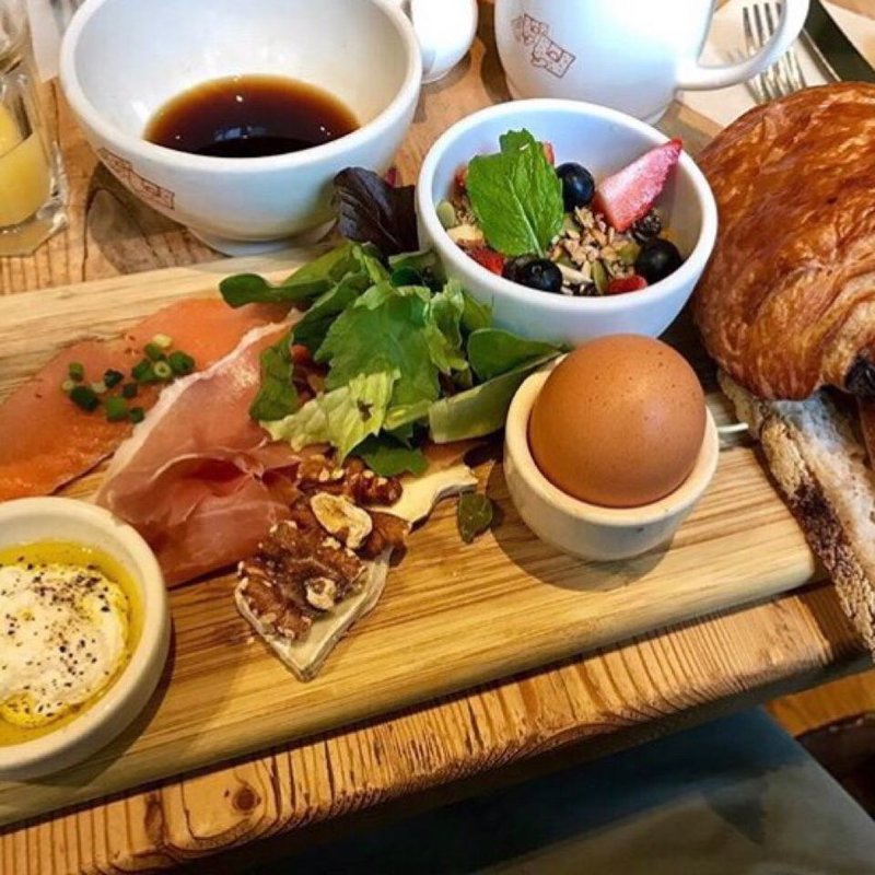 ブランチセット(Le Pain Quotidien ル・パン・コティディアン 芝公園店)