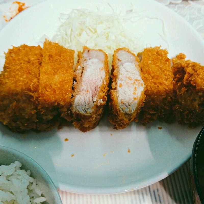 厚切りとんかつランチ(久慈ピッグファーム直営肉の駅)