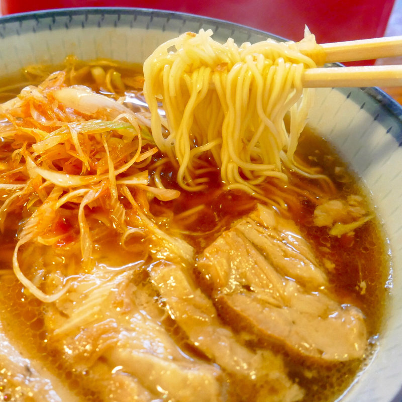辛ねぎチャーシュー麺(はなさき家)