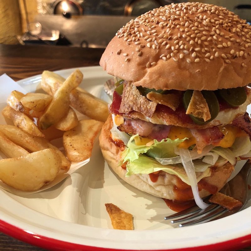 スペシャルナチョチーズバーガーセット(クリンク)