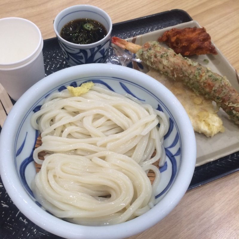 ざるうどん(さぬき麺屋 鳳直売所)