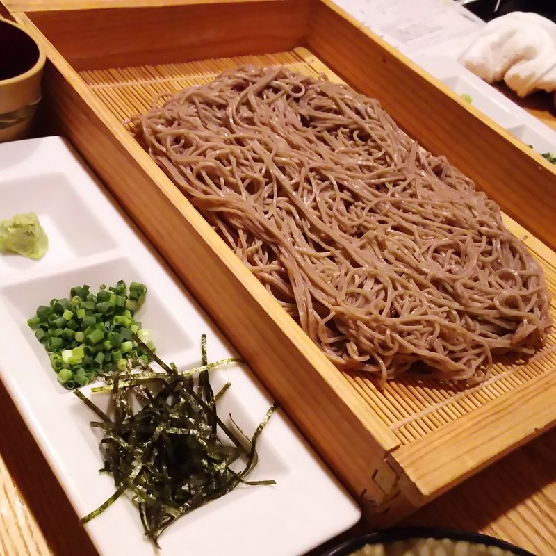 冷し板そば（2人前）(羅豚 川崎店 （らぶ）)
