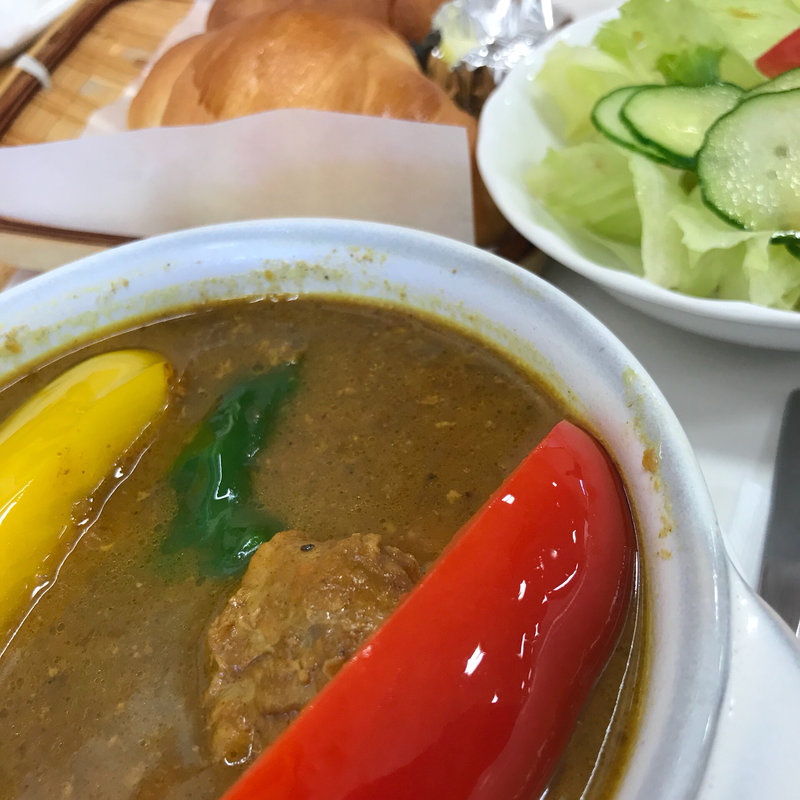 スープカレー(館山中村屋 館山バイパス店 なかぱんカフェ)