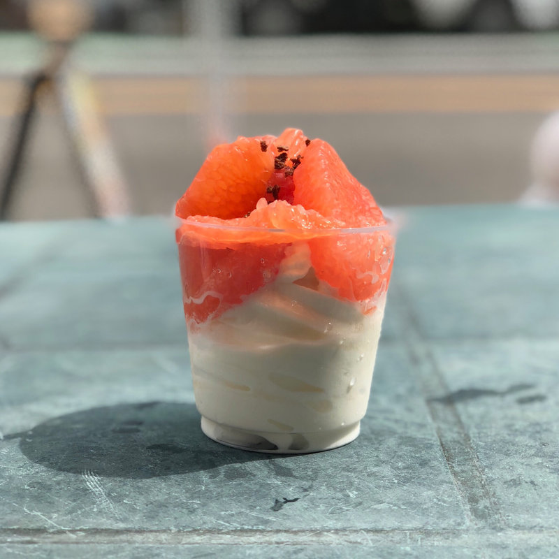 グレープフルーツパフェ(芳川屋)