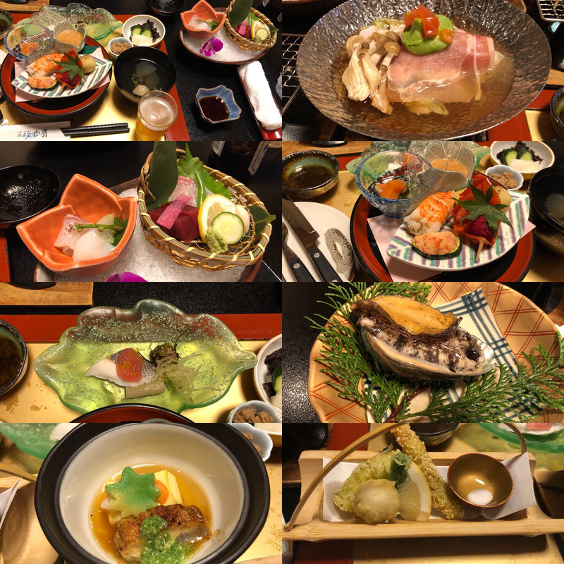 夕食(湯喜望 白扇 )