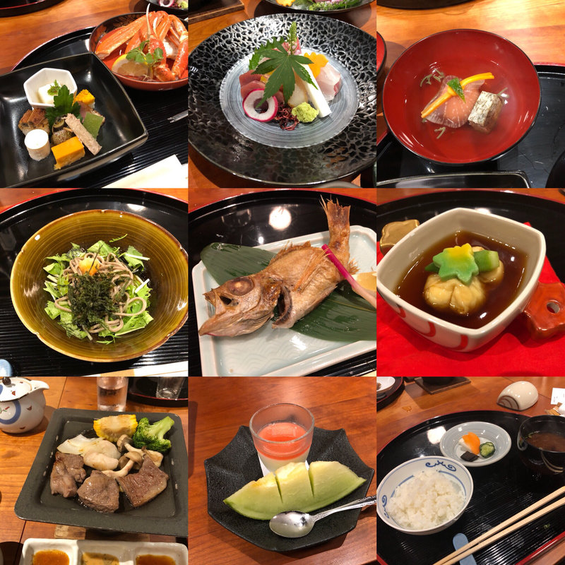 夕食(竹野屋 旅館 （たけのや りょかん）)