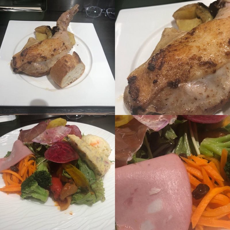 日替りメインディッシュランチ(森林鶏のコンフィ)(俺のフレンチイタリアンOMORI)