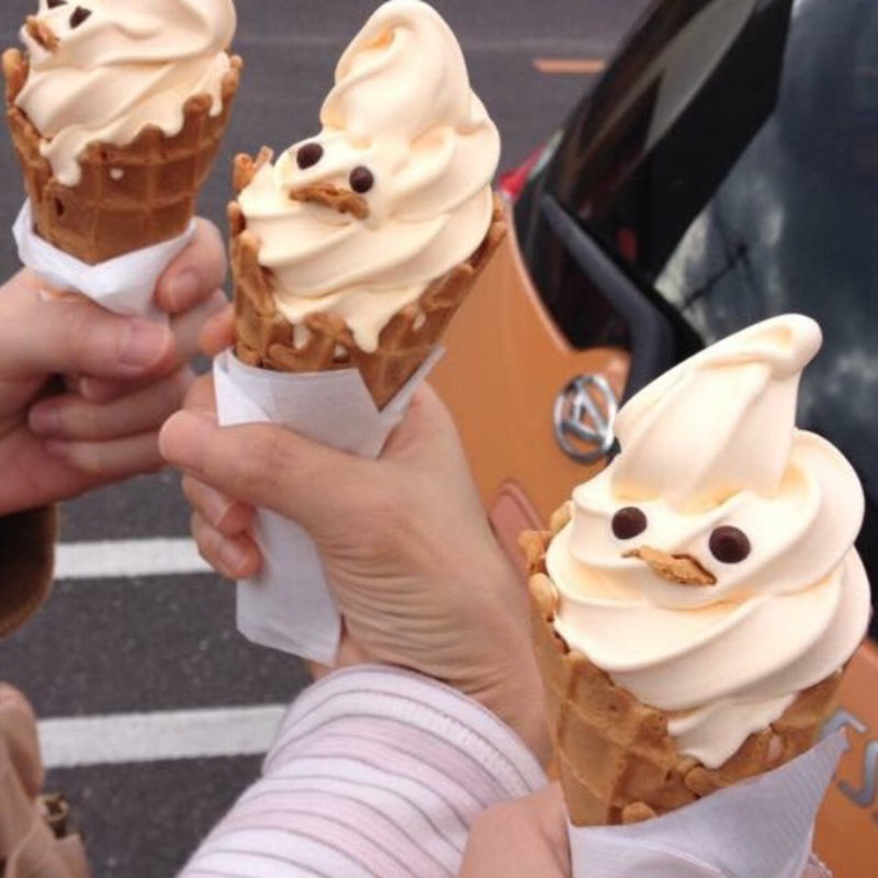 ひよこソフト(たまご家 三日月店 )