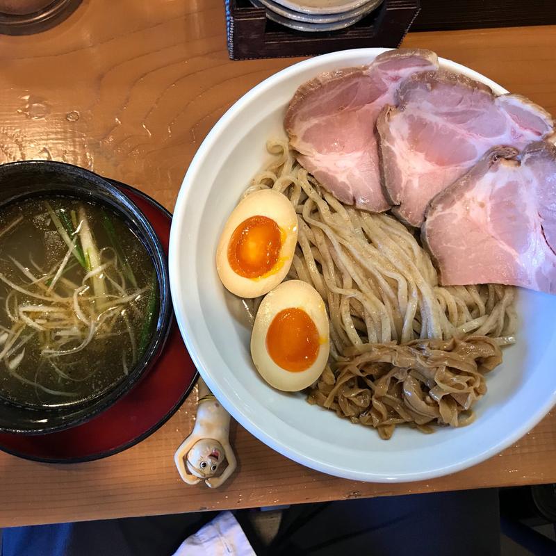 春よ恋石臼挽き全粒粉つけ麺(麺屋 一刃)