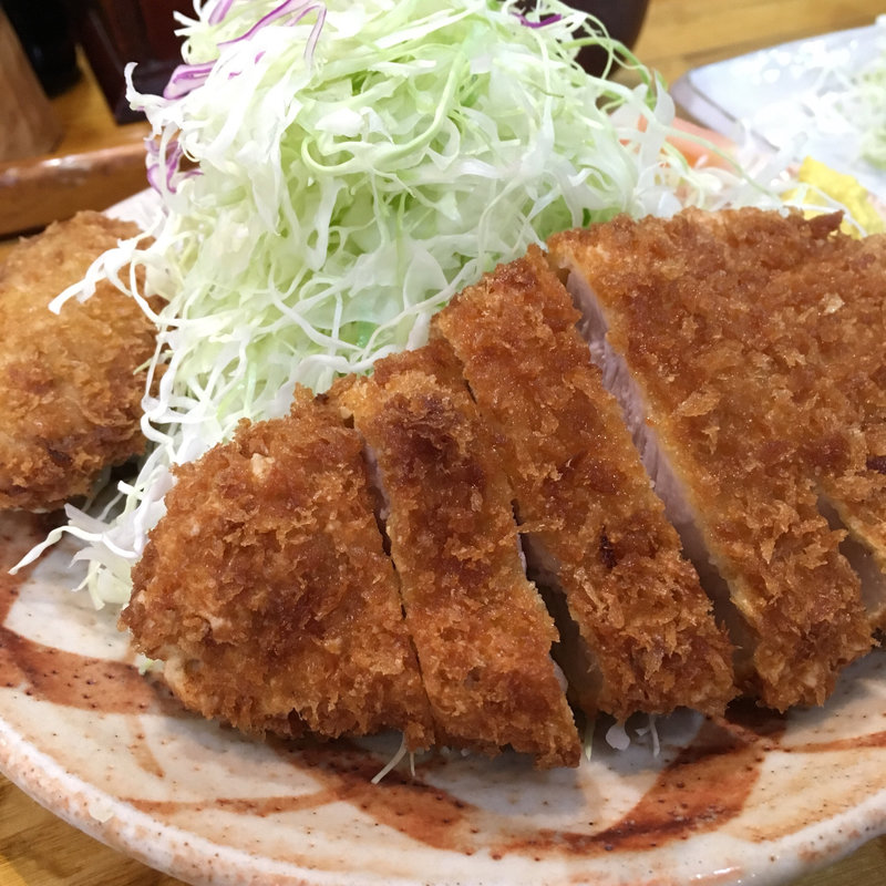 とんかつ定食(竹亭 鹿児島中山店 )