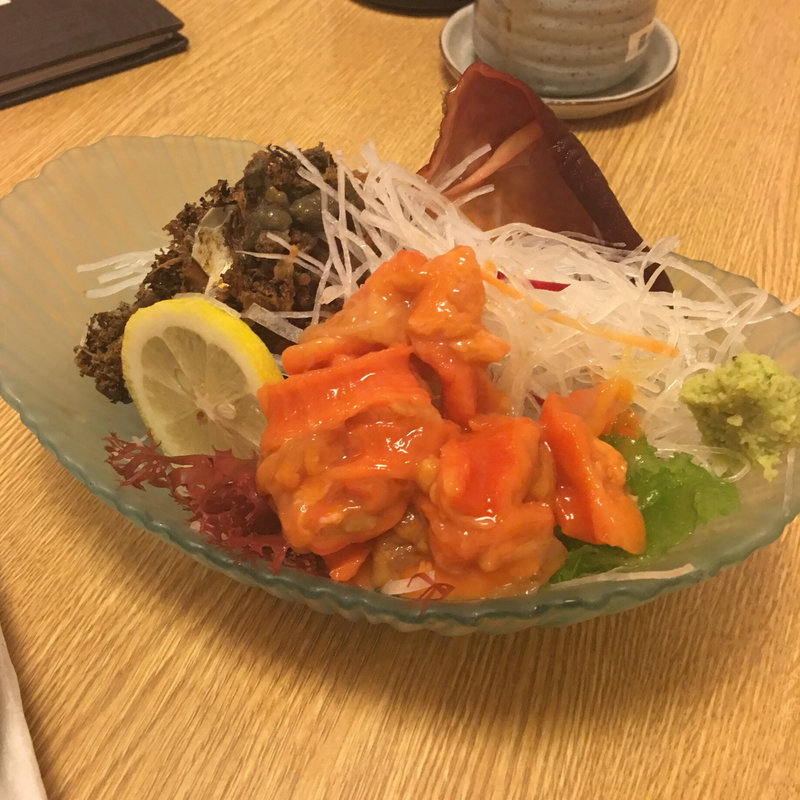 活赤ほや刺身(おが)