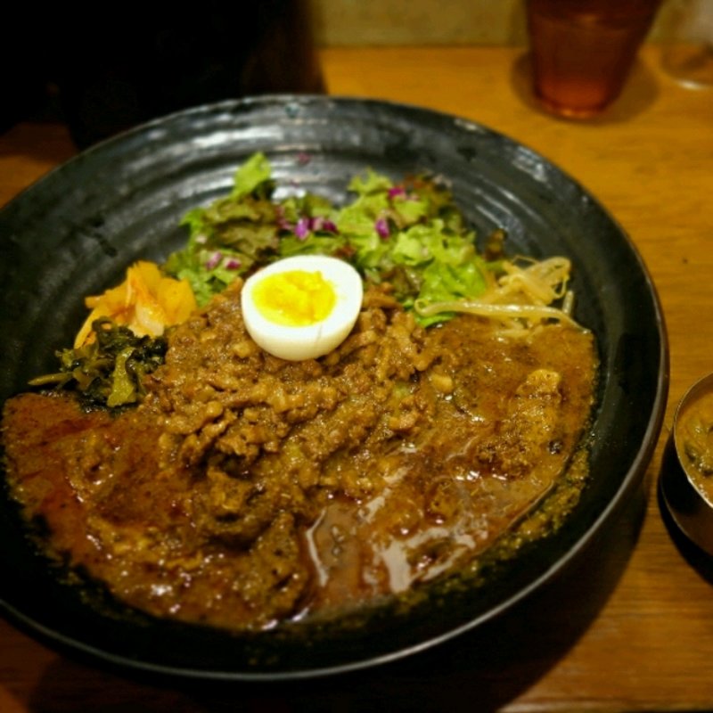 ろかプレート(ラム・肉ダブル)(SPICY CURRY 魯珈 （スパイシーカレー ろか）)