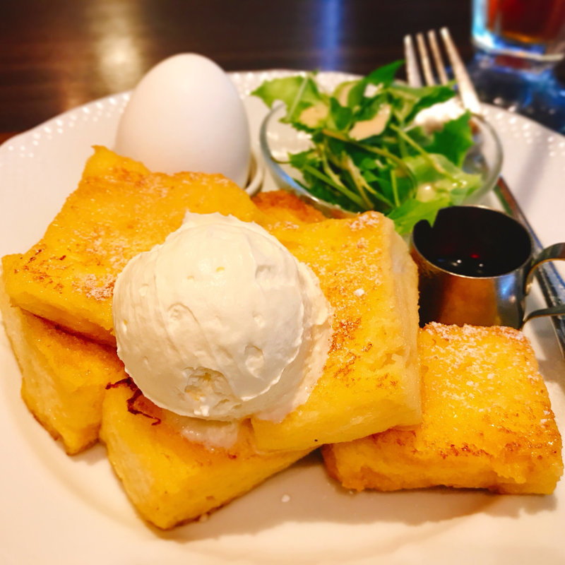 フレンチトーストモーニングセット(星乃珈琲店 相模原清新店)