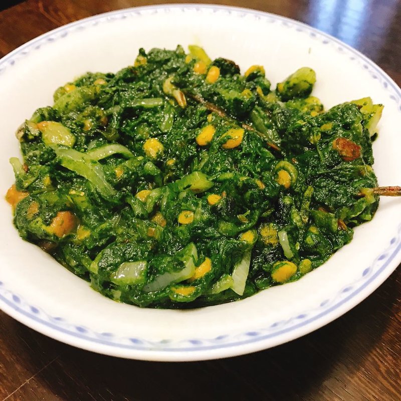 青菜のクートゥ(コチンニヴァース)