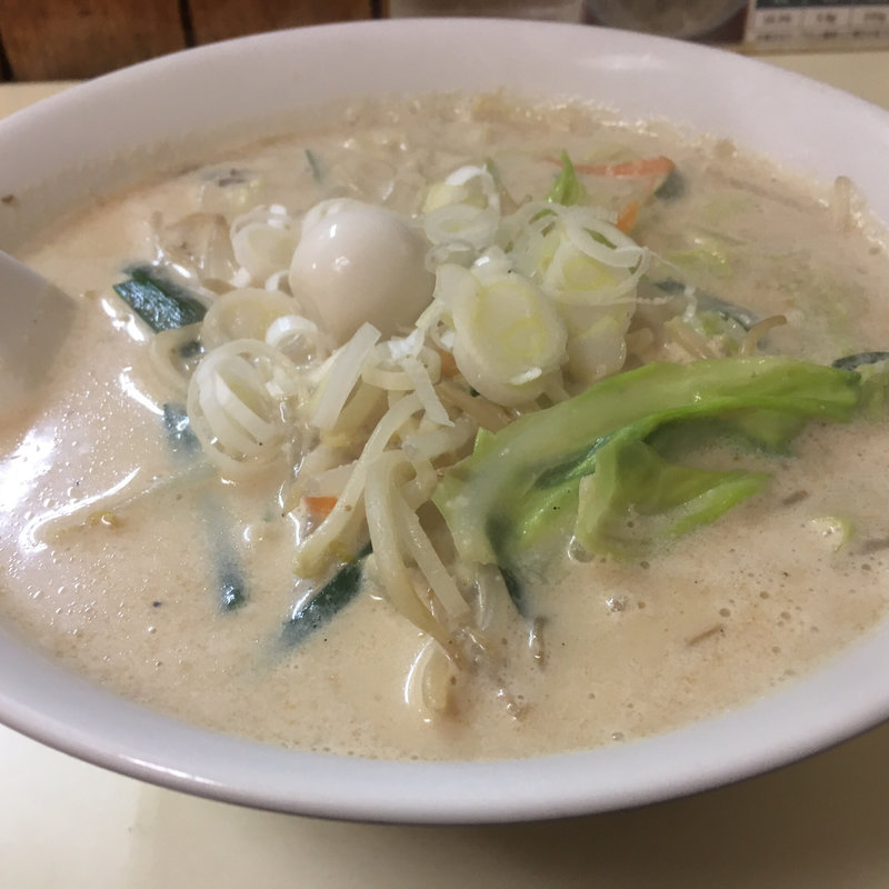 牛乳味噌ラーメン(ラーメン万福 )
