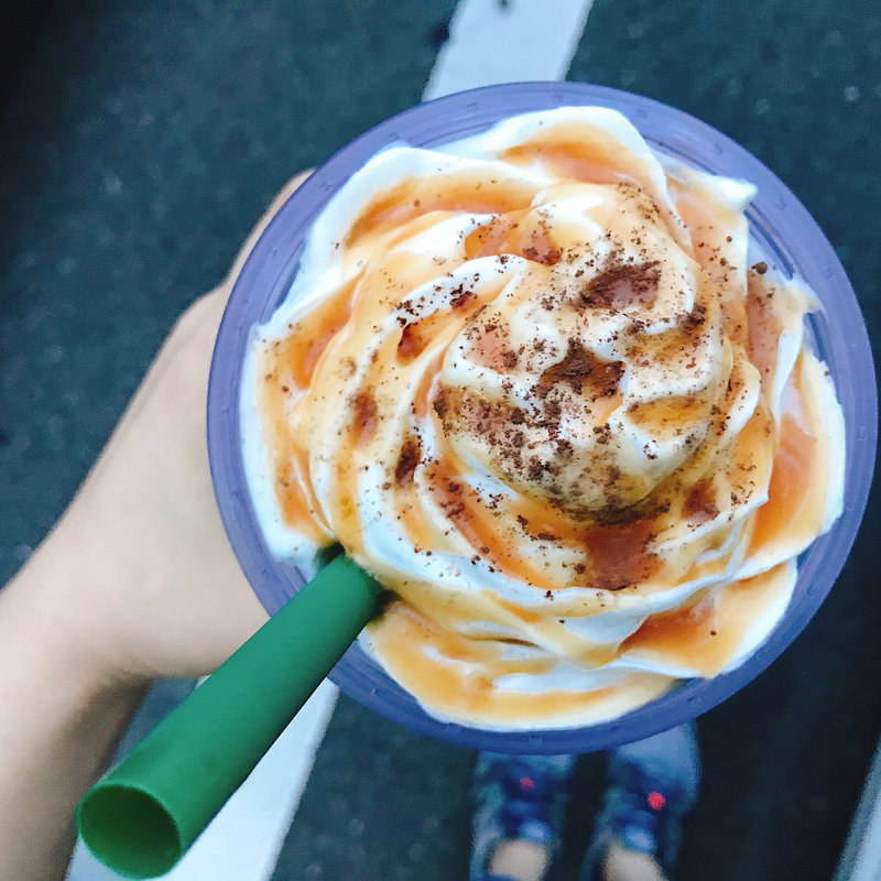 キャラメルフラペチーノ(スターバックス コーヒー 四日市尾平店 )