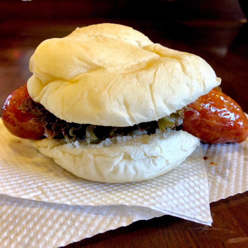 チョリソー パン付き(腸詰屋 鎌倉西口)