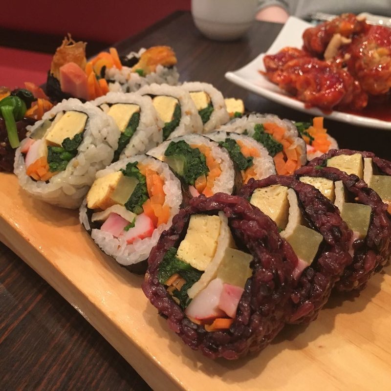 のり巻盛合せ(明洞のり巻き新大久保店)