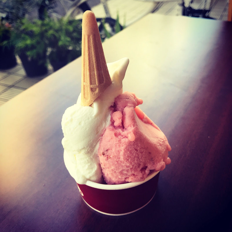 ジェラート ダブル(エスキモーカフェ)