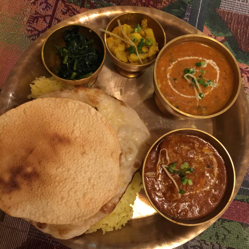 ダルバートセット(ヒマラヤン ビレッジ)