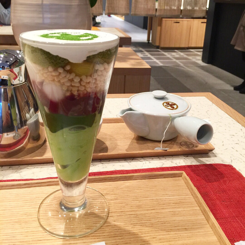 まるとパフェ(中村藤吉本店 銀座店)