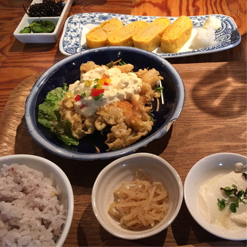 地魚南蛮定食(博多炉端 魚男)