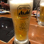 アサヒスーパードライ生中(とりとうどんと元気な酒　はっぷう 堺店 )