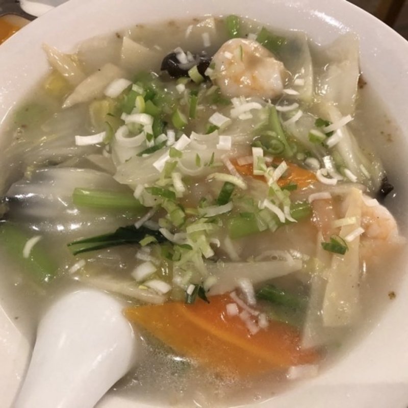 えびラーメン(本格やきとん酒場・錦の豚 錦糸町店)