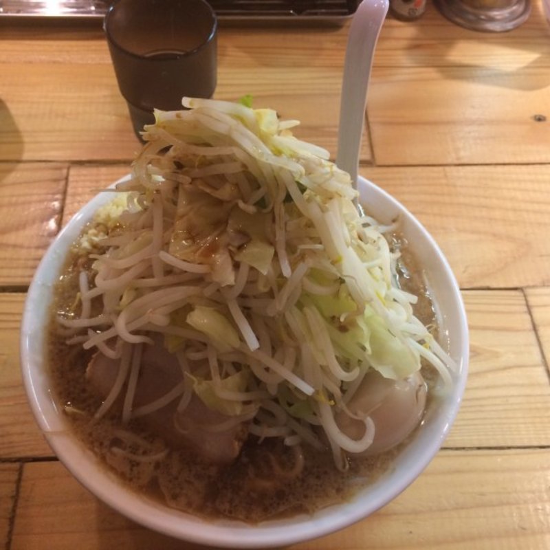 本日は晴天ラーメン玉子入り　大(麺屋 本日も晴天です )