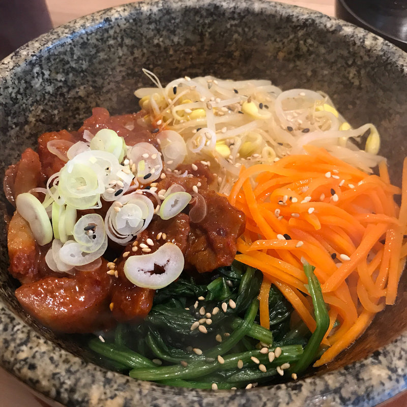 タッカルビ 石焼ビビンパ 今週のサービスランチ(俊ちゃん)