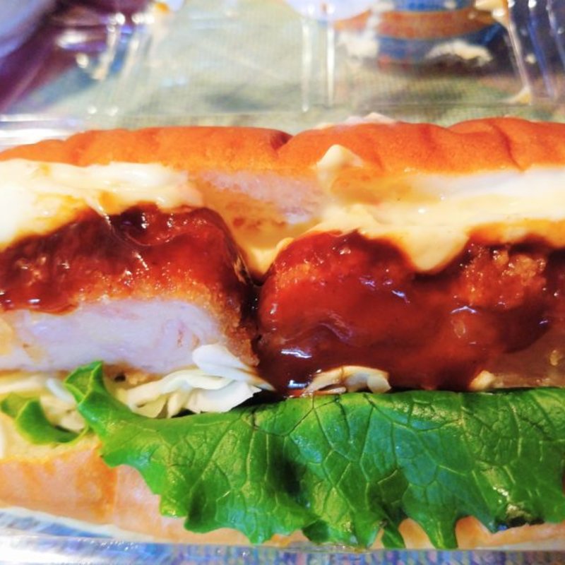 プリプリ海老カツ(くまのPAN屋.帯屋コッペPlus)