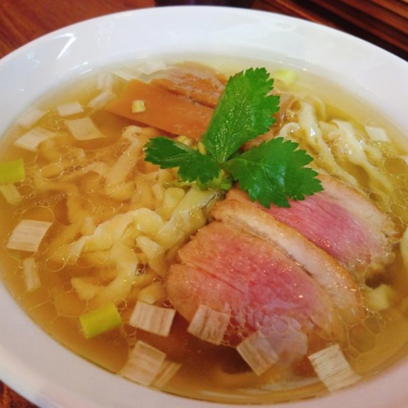 土佐の鴨　塩らぁ麺(夜須製麺所 )
