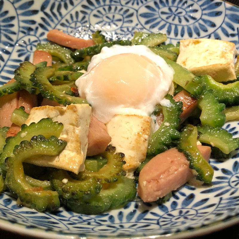 ゴーヤチャンプルー(とりとうどんと元気な酒　はっぷう 堺店 )