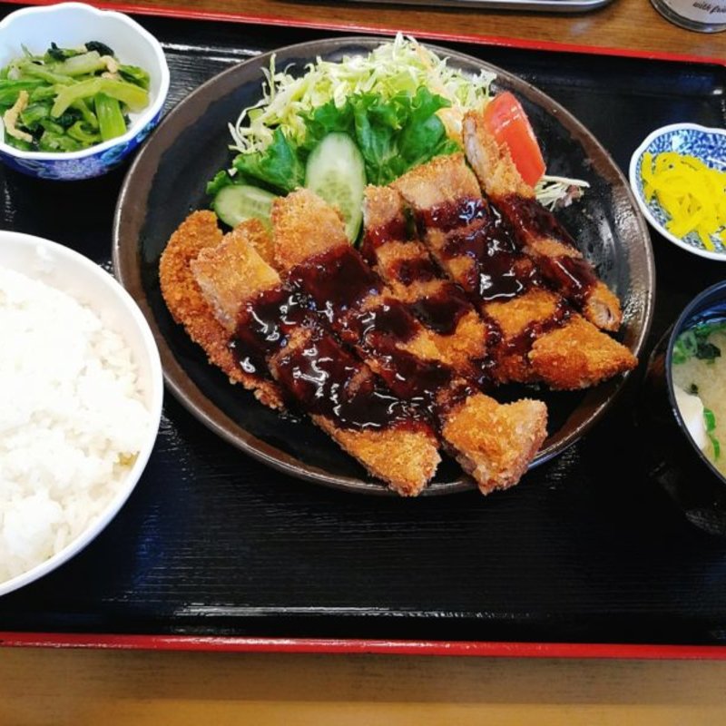 とんかつ定食(あおぞら食堂 )
