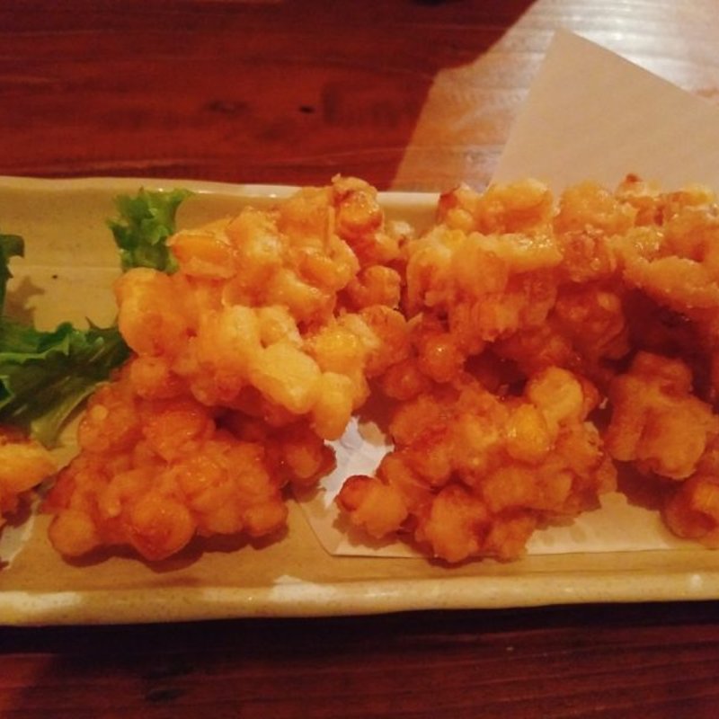 とうもろこしのかき揚げ(灯り（アカリ）)
