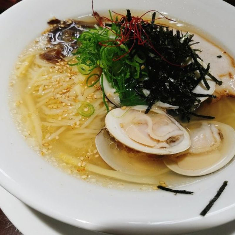 貝出汁らーめん　はまぐり(塩麺独歩相棒 )