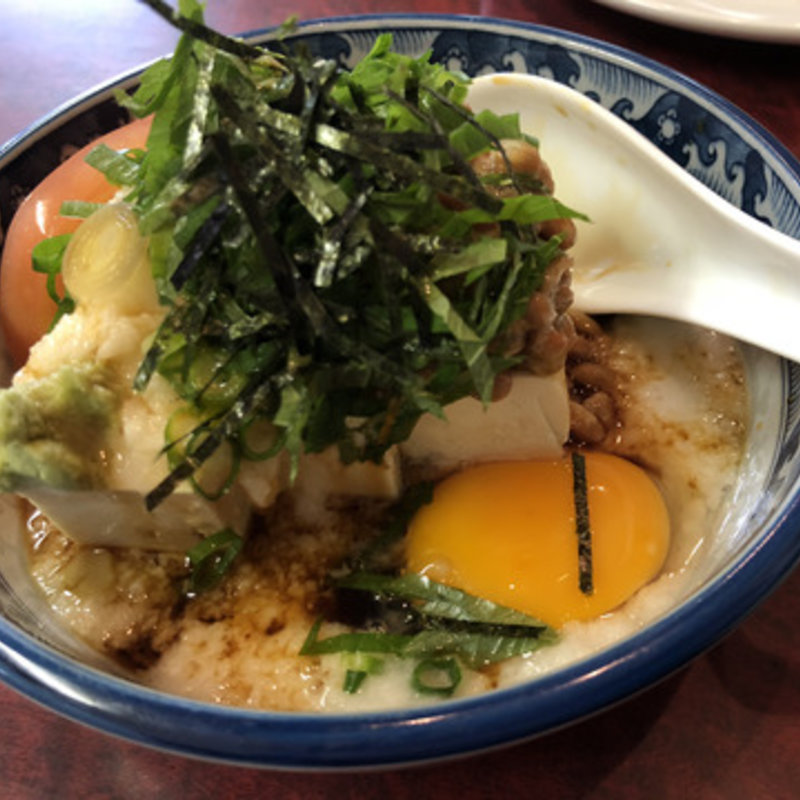 スタミナ豆腐(福寿館)