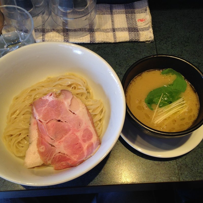 白湯つけめん(とものもと)