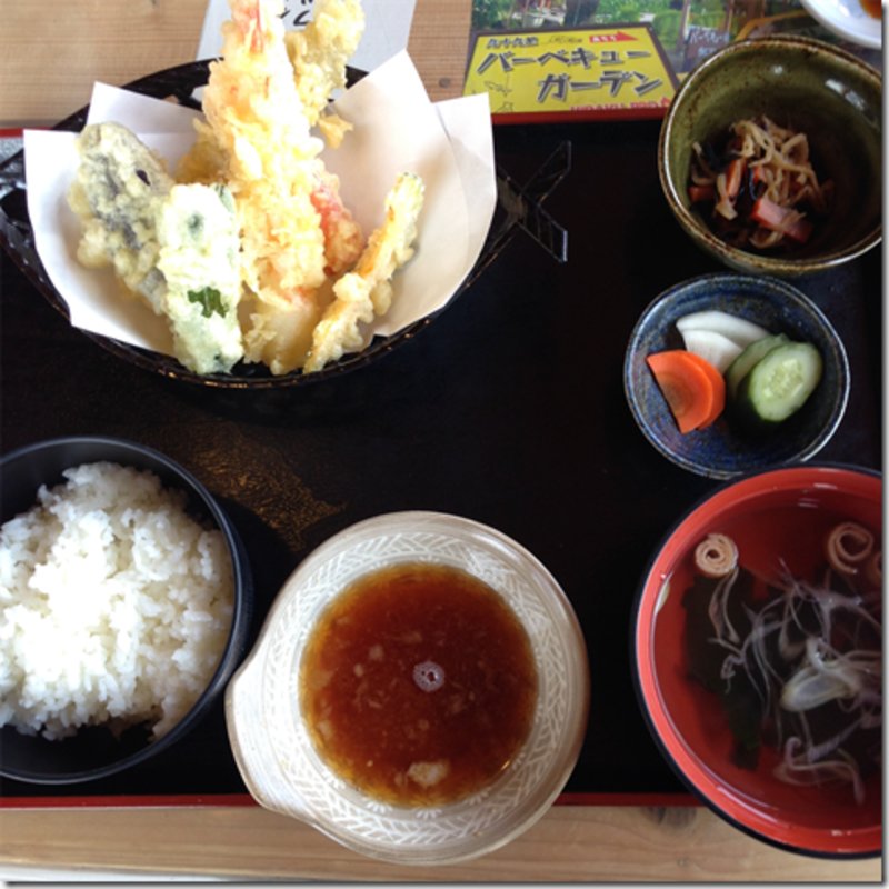 天ぷら定食(九十九里倉庫 )