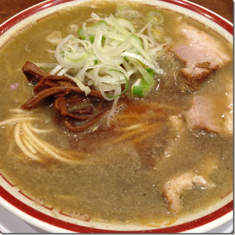 バリ煮干しそば(中華そば専門 田中そば店 浅草店)