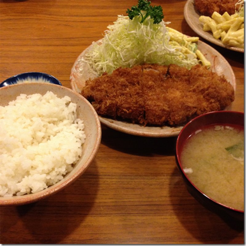 ロースカツ定食(とんかつ 大幸)