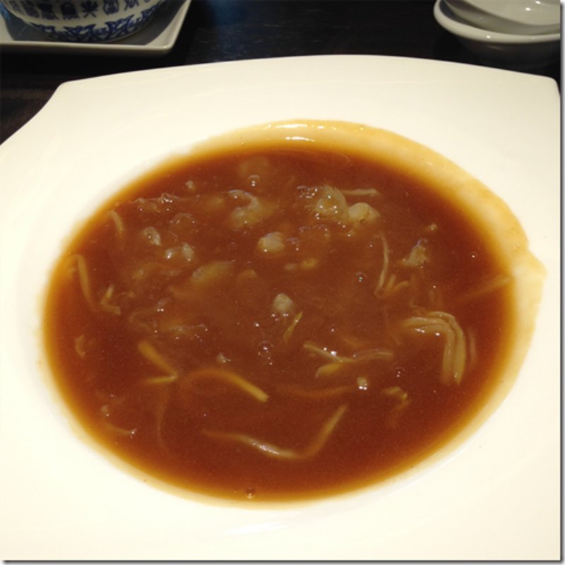 シェフのスペシャリテ・ふかひれと點心のセット(新今東菜 嘉禅)