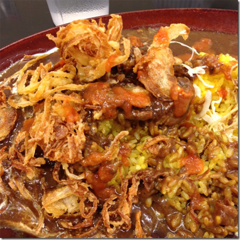 黒い肉カレー（中盛）(カレーは飲み物。 秋葉原店 )