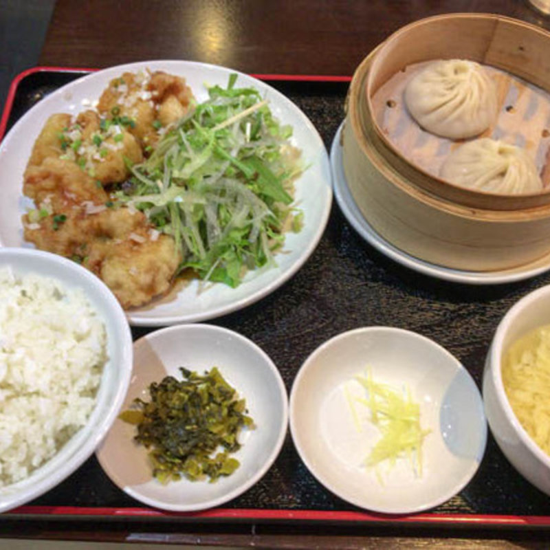 油淋鶏定食(野沢屋)