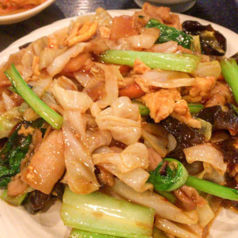 豚肉と木耳玉子炒め(佳佳)