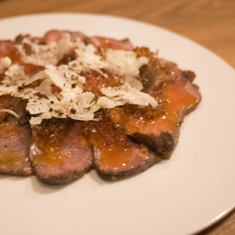 和牛のうにパッチョ(原価ビストロBAN!　品川港南口)